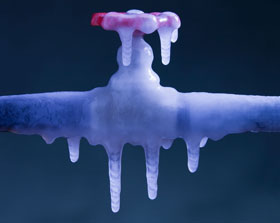 frozen-valve